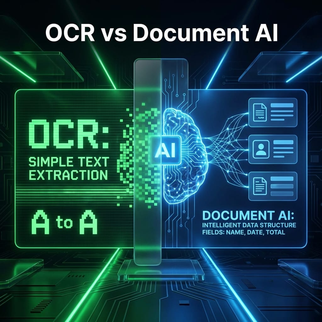 OCR vs Document AI: When Each One Makes Sense cover image